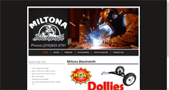 Desktop Screenshot of miltonablacksmith.com