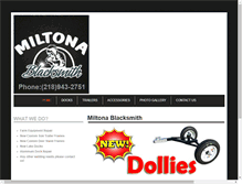 Tablet Screenshot of miltonablacksmith.com
